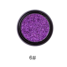 Load image into Gallery viewer, Hot 14 Colors Sequins Face Body Powder High Pigment Makeup Shimmer Body Glitter Eyes Make Up Lip Nail Body Powder Cosmetics
