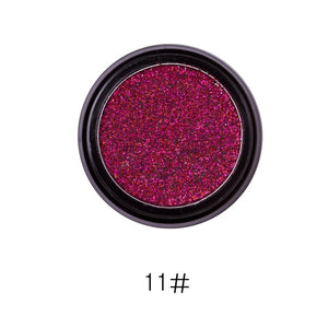 Hot 14 Colors Sequins Face Body Powder High Pigment Makeup Shimmer Body Glitter Eyes Make Up Lip Nail Body Powder Cosmetics