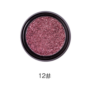 Hot 14 Colors Sequins Face Body Powder High Pigment Makeup Shimmer Body Glitter Eyes Make Up Lip Nail Body Powder Cosmetics