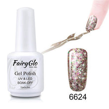 Load image into Gallery viewer, FairyGlo 15ml Nail Polish Stamping Paint Nail Polish Stamping Enamel Nail Art Vernis a Ongle Nagellak Gelpolish Semi Permanent
