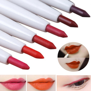 Automatic Rotary Lip Liner Long-lasting Makeup Lipliner Waterproof Lips Pencil Beauty Tool OA66