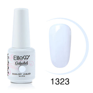 Elite99 Nail Polish 8ML Pure Color UV LED GelPolish Nail Art Soak Off Semi Perment Stamping Enamel Gellak Paint Glue Varnishes