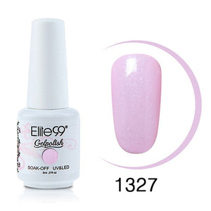 Elite99 Nail Polish 8ML Pure Color UV LED GelPolish Nail Art Soak Off Semi Perment Stamping Enamel Gellak Paint Glue Varnishes