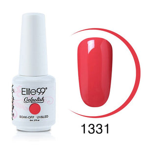 Elite99 Nail Polish 8ML Pure Color UV LED GelPolish Nail Art Soak Off Semi Perment Stamping Enamel Gellak Paint Glue Varnishes