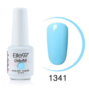 Elite99 Nail Polish 8ML Pure Color UV LED GelPolish Nail Art Soak Off Semi Perment Stamping Enamel Gellak Paint Glue Varnishes