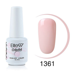 Elite99 Nail Polish 8ML Pure Color UV LED GelPolish Nail Art Soak Off Semi Perment Stamping Enamel Gellak Paint Glue Varnishes