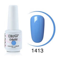 Load image into Gallery viewer, Elite99 Nail Polish 8ML Pure Color UV LED GelPolish Nail Art Soak Off Semi Perment Stamping Enamel Gellak Paint Glue Varnishes
