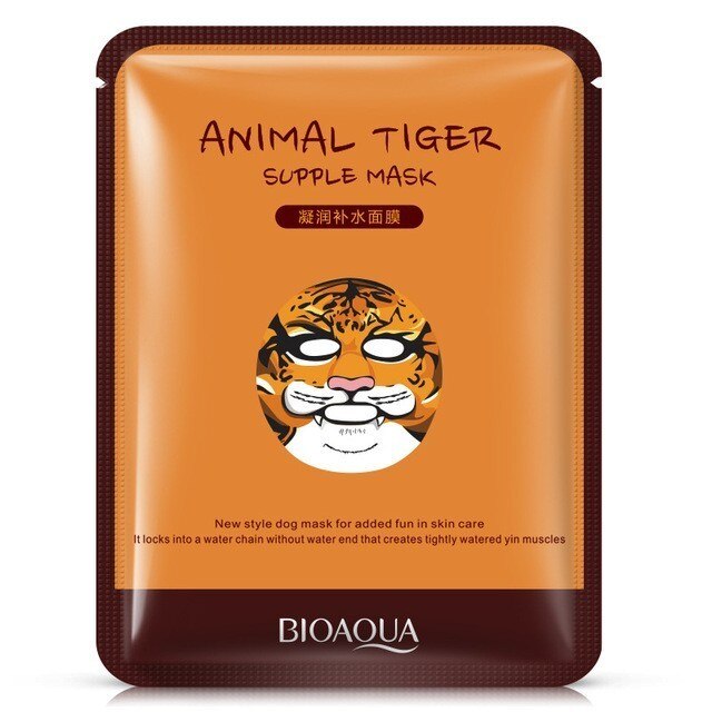 BIOAQUA plant moisturizing face mask skin care oil acne management Remover rolled up mask skin care face mask 1PCS.