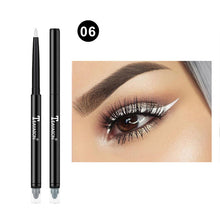 Load image into Gallery viewer, Double-ended Colorful Eyeliner Pencil Waterproof Eye Liner Pen With Sponge Brushes Line Eyes Makeup Professional
