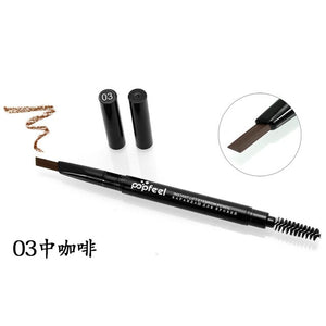 2019 New Brand Eye Brow Tint Cosmetics Natural Long Lasting Paint Tattoo Eyebrow Waterproof Black Brown Eyebrow Pencil Makeup