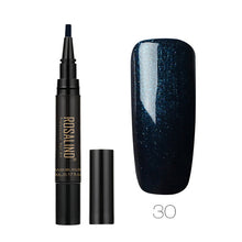 Load image into Gallery viewer, ROSALIND Newest 5ML 58 Color Gel Nail Varnish Pen Brush Glitter Nail Gel Polish Hybrid Dawdler UV Nail Art Gel Lacquer Gel Paint
