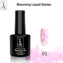 Load image into Gallery viewer, YZX 10ml Watercolor Paint Nail Art Blooming Liquid Smoke Marble Effect Special Varnish Gel DIY Ink Smudge Bubble Armor Lacquer
