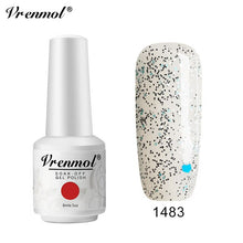 Load image into Gallery viewer, Vrenmol Nail Art Design UV Gel Nail Polish Nail Paint Enamel Manicure Tool Acrylic Gel Glitter Sequins Lacquer Manicure Lamp Gel
