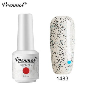 Vrenmol Nail Art Design UV Gel Nail Polish Nail Paint Enamel Manicure Tool Acrylic Gel Glitter Sequins Lacquer Manicure Lamp Gel