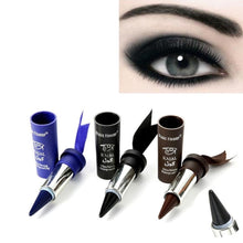 Load image into Gallery viewer, 1 pc Women Smoky Eyes Pencil Thicker Thick Solid Bold Black Eyes Liner Pencil Gel Eyeliner Wholesale Available
