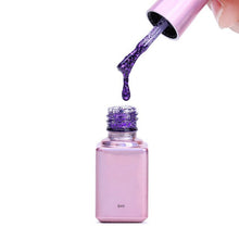 Load image into Gallery viewer, Hot Sale 15 Colors Women Girls Glitter Nail Polish Nail Glue Sequin Paint Shine Lacquer Nail Art Tools 6ml
