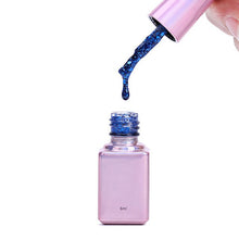 Load image into Gallery viewer, Hot Sale 15 Colors Women Girls Glitter Nail Polish Nail Glue Sequin Paint Shine Lacquer Nail Art Tools 6ml
