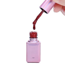 Load image into Gallery viewer, Hot Sale 15 Colors Women Girls Glitter Nail Polish Nail Glue Sequin Paint Shine Lacquer Nail Art Tools 6ml
