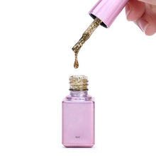 Load image into Gallery viewer, Hot Sale 15 Colors Women Girls Glitter Nail Polish Nail Glue Sequin Paint Shine Lacquer Nail Art Tools 6ml
