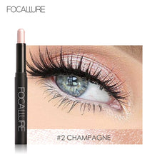 Load image into Gallery viewer, FOCALLURE 12 Colors Eyeshadow Sticker Cosmetics Eye Shadow Pencil Highlighter Shimmer Eyes Makeup Eye Shadow Eye Liner
